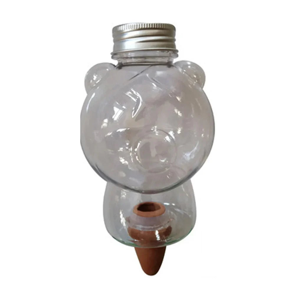 Carvallo Bewässerungssystem AquaPet GardenCare | Droppbevattning för rum- och trädgårdsväxter | 500ml | Älg, Träd & Björn Design