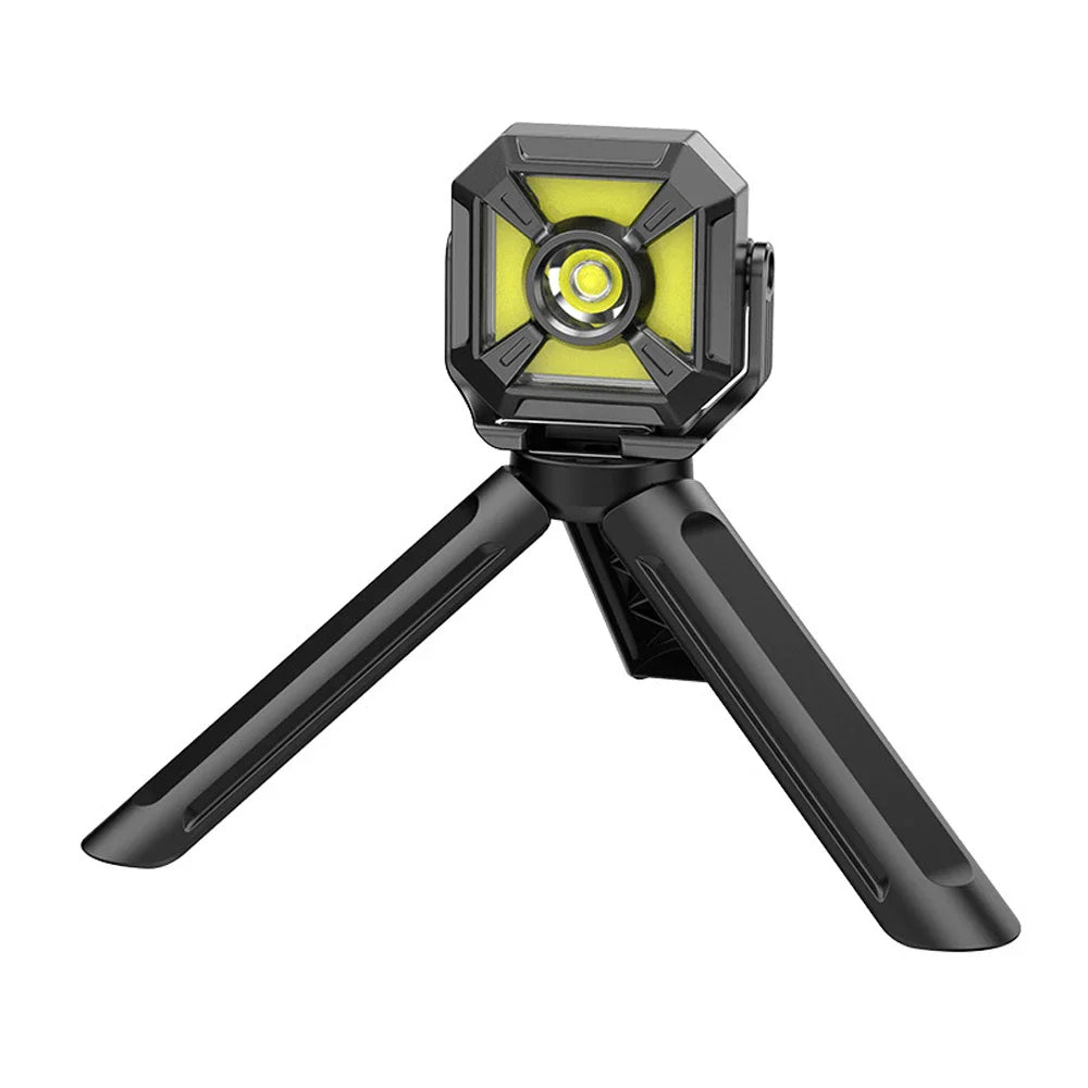 Carvallo Arbetslampa LED 1500 Lumen | Återuppladdningsbar & Magnetisk | Steglös Dimbar | IP66 Vattentät