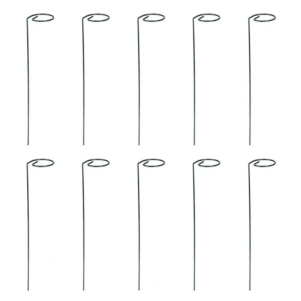 Carvallo Rankstänger Tomater Spiralstänger 10-pack | 40 cm längd | Väderbeständiga & Stabil | För klättrande växter & grönsaker