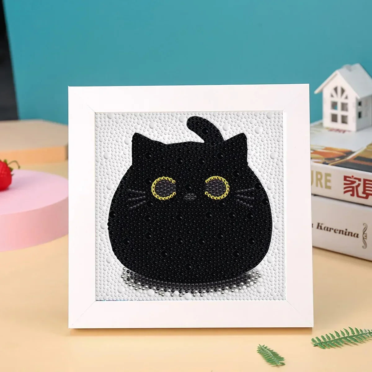 Carvallo Diamant-Malset Funkelino Kids | 5D Mosaik-Konst för Barn | Komplettset utan Ram | Från 5 År