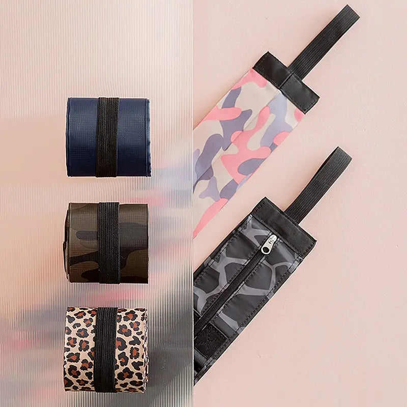 Carvallo Fällbar Shoppingväska | Vattentät & Bärbar | Stort kapacitet för resor, strand & supermarket | Tvättbart nylon