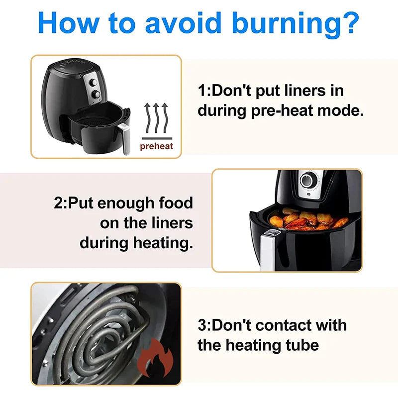 Carvallo-Papper Crispina | 100 styck | Non-stick & värmebeständig | Fyrkantig & perforerad