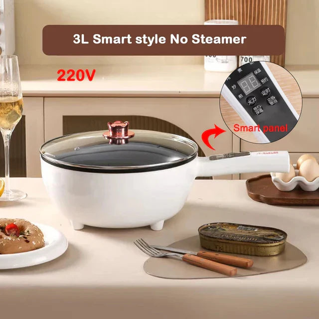 Carvallo - Elektrisk stekpanna för mångsidig matlagning