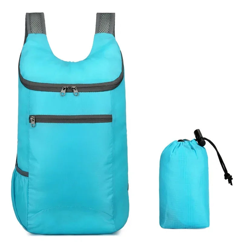 Carvallo LitePack | Fällbar utomhusryggsäck 20L | Vattentålig &amp; ultralätt | För resor, vandring &amp; fritid | Unisex