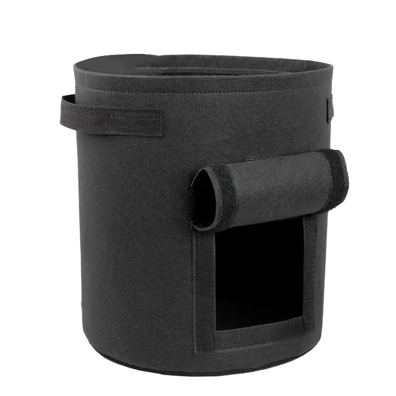 Carvallo RootView Garden | Filtt planteringsväska med fönster | 5/7 gallon | För potatis, grönsaker & örter | Andningsbar & Återanvändbar