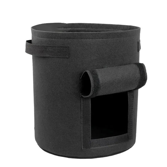 Carvallo RootView Garden | Filtt planteringsväska med fönster | 5/7 gallon | För potatis, grönsaker & örter | Andningsbar & Återanvändbar