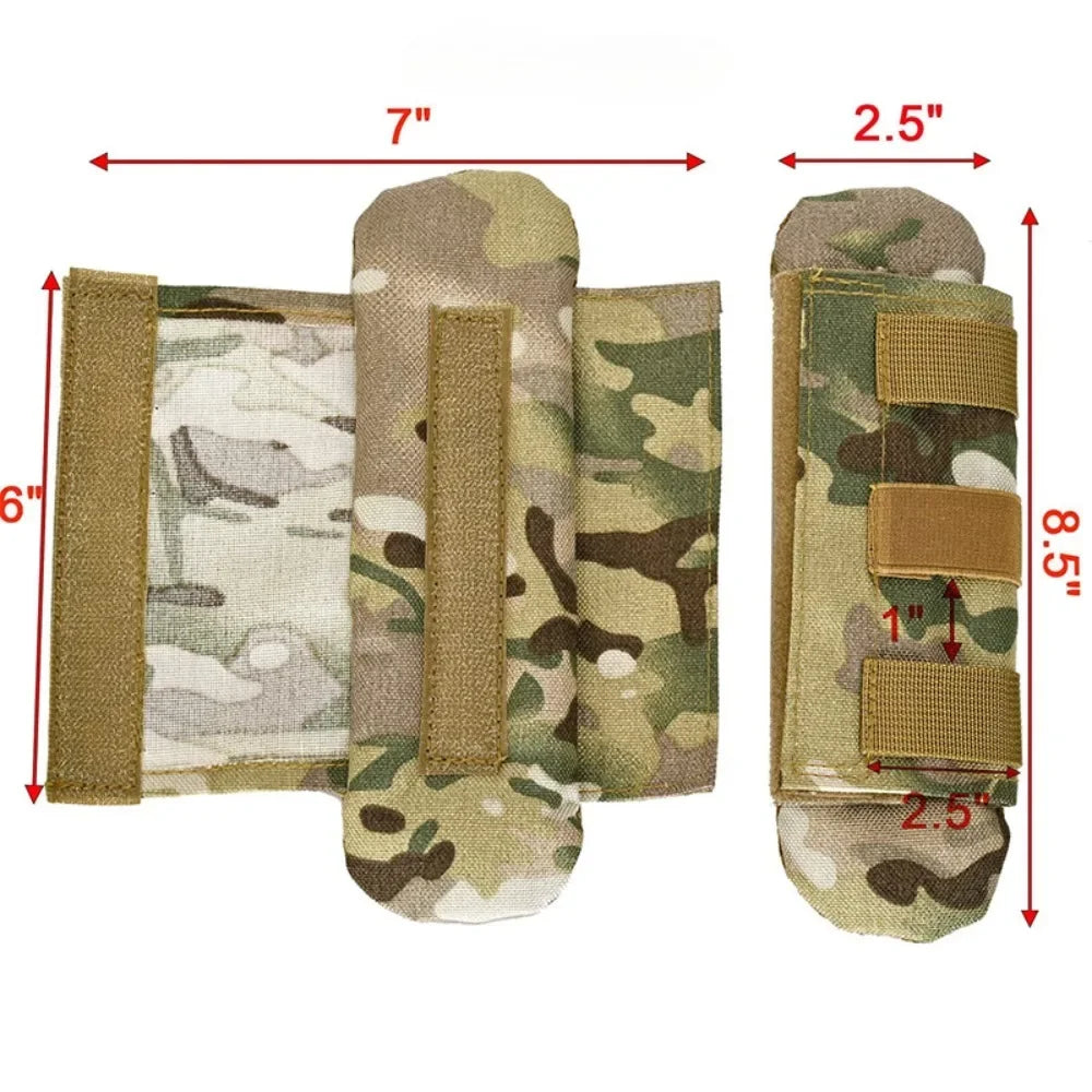 Carvallo StrapEase Pro | Ergonomisk bärhjälp för ryggsäck- & kameraremmar | Andningsbar & avlastande | 22 × 6,5 cm