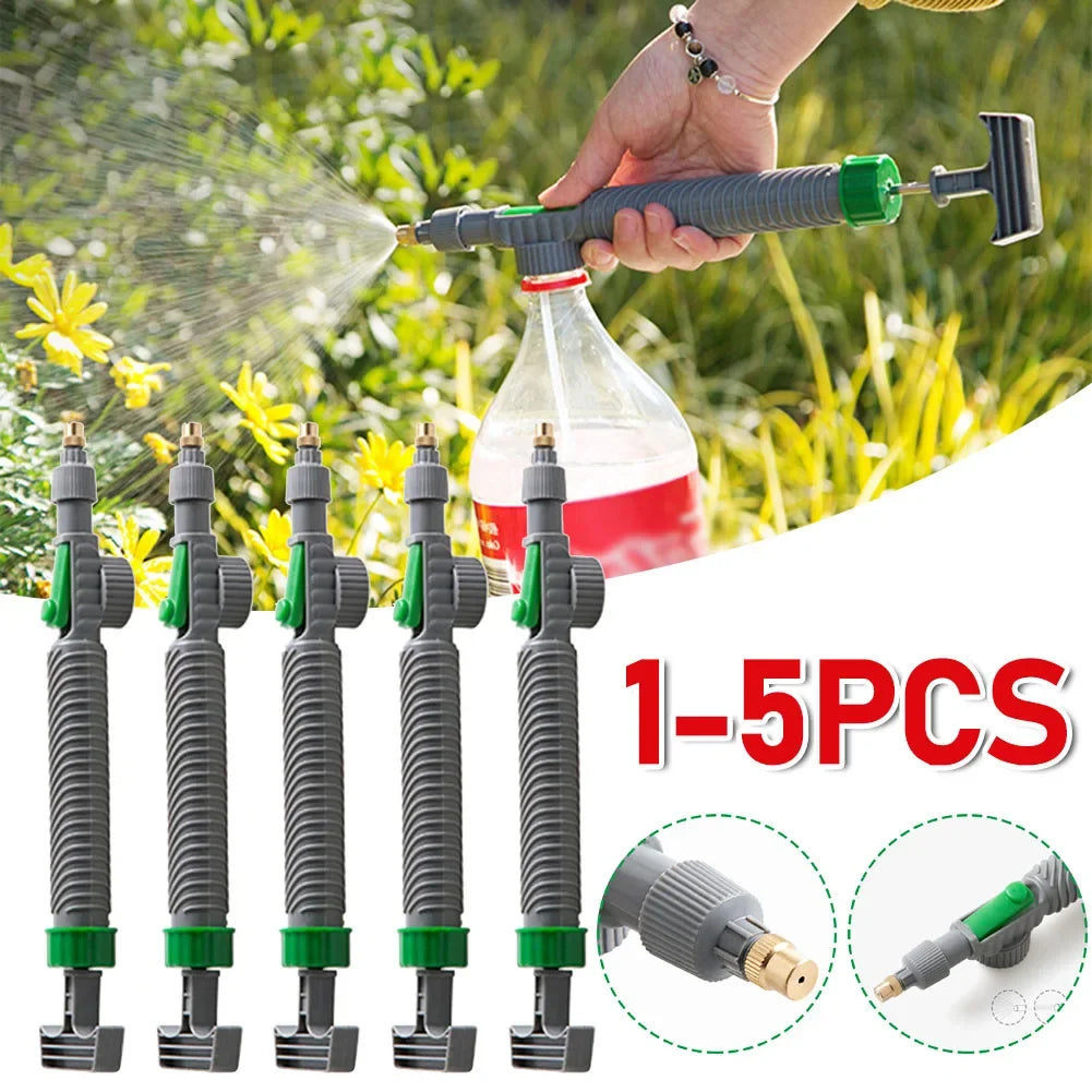 Carvallo | Justerbar trädgårdsspruta för flaskor | Högtryck & Mångsidig | Kopparmunstycke