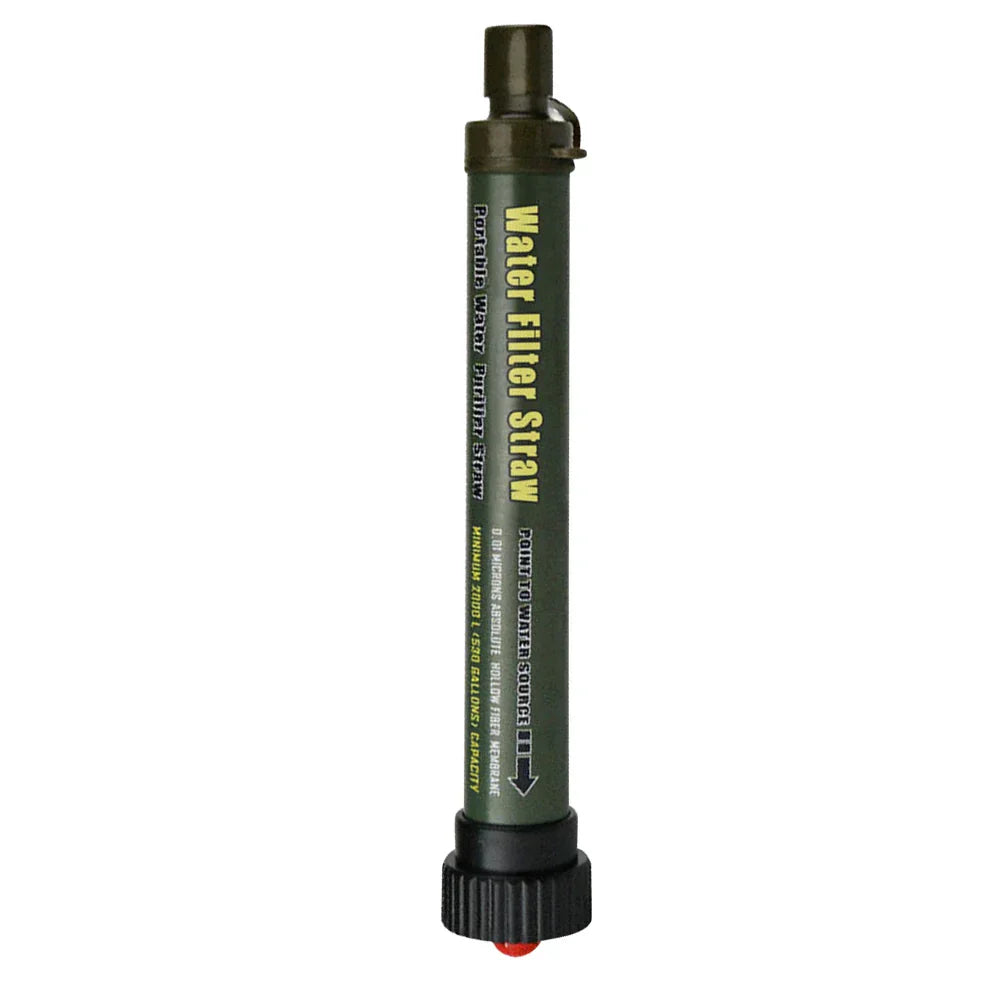 Carvallo Vattenfilter PureTrek Survival | 5000 L Filterkapacitet | 4-stegs filtreringssystem | Kompakt & Robust