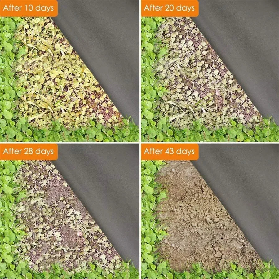 Carvallo TerraShield Pro | Robust trädgårdsvävarulle | UV-beständig & vattengenomtränglig | För bäddar, vägar & infarter