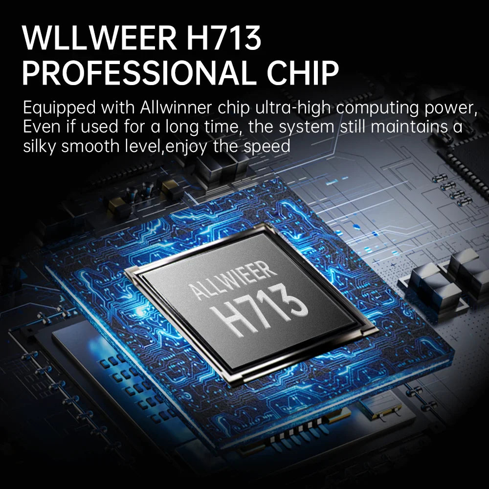 Carvallo Mini Beamer | Android 11 | 4K-kompatibel & 720P HD | Bärbar hemmabio