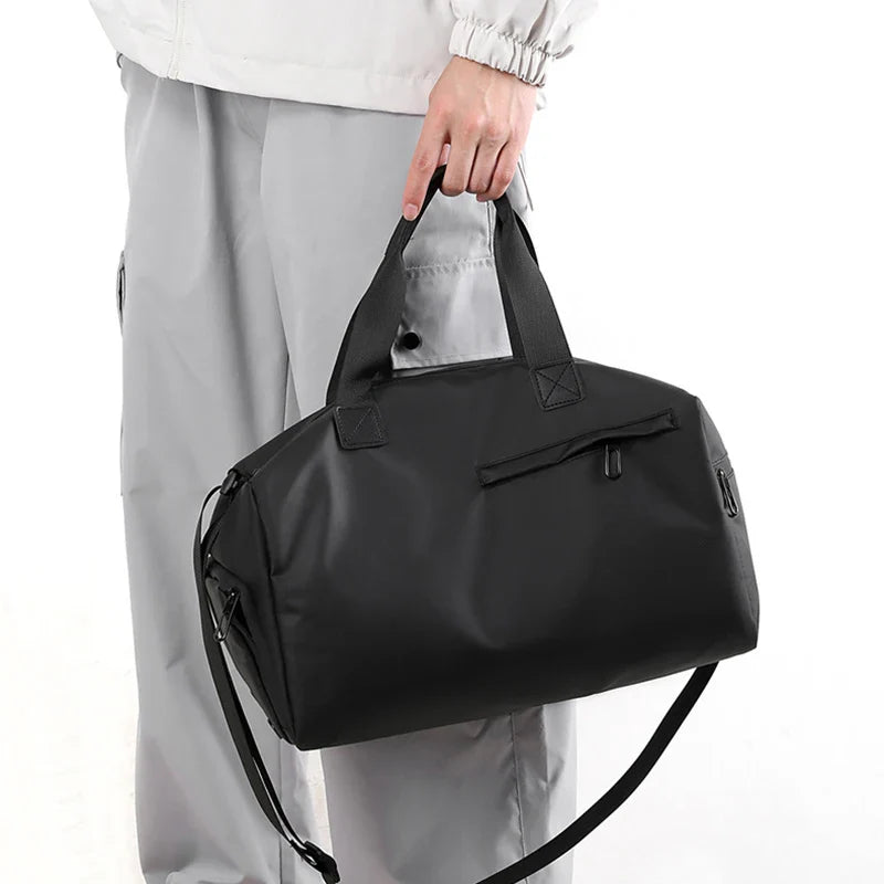 Carvallo DryFlex resväska med våtavdelning | Stort volym & vattentät | För damer & herrar | Sport, fitness & weekendutflykter