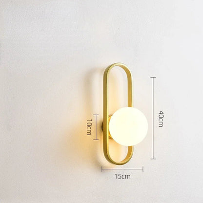 NordicLuxe - Elegant vägglampa för mjuk belysning