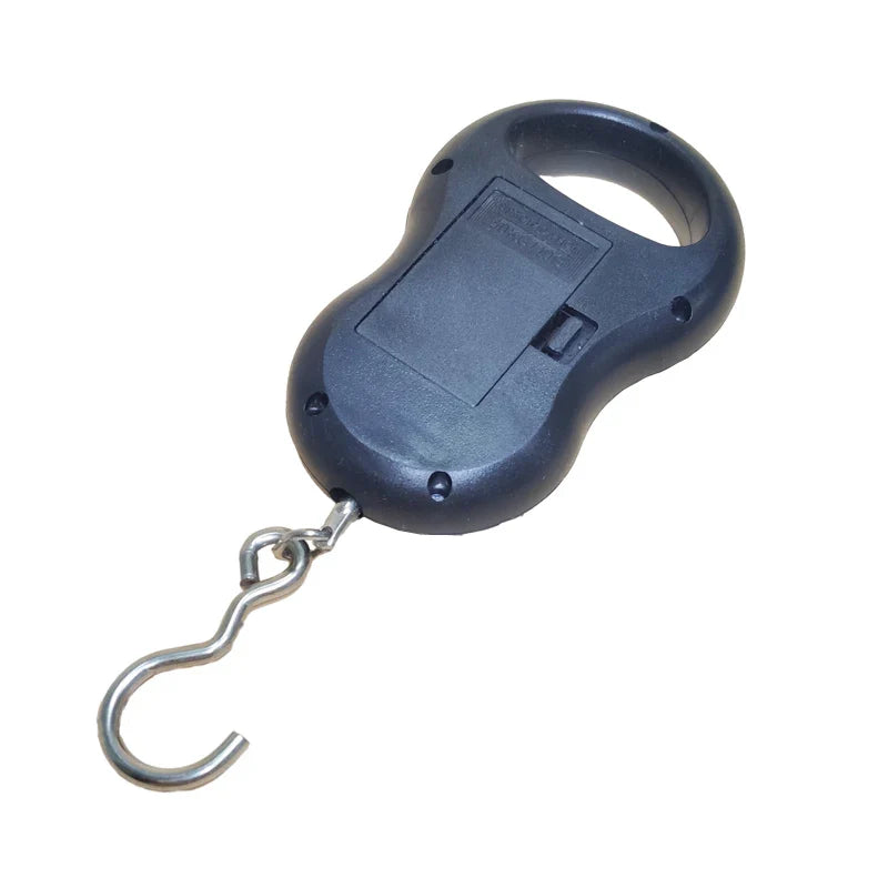 Carvallo Digital Hängewaage 50kg | Präzise & Kompakt | LCD-Anzeige mit Hintergrundbeleuchtung | Reise- & Angelwaage