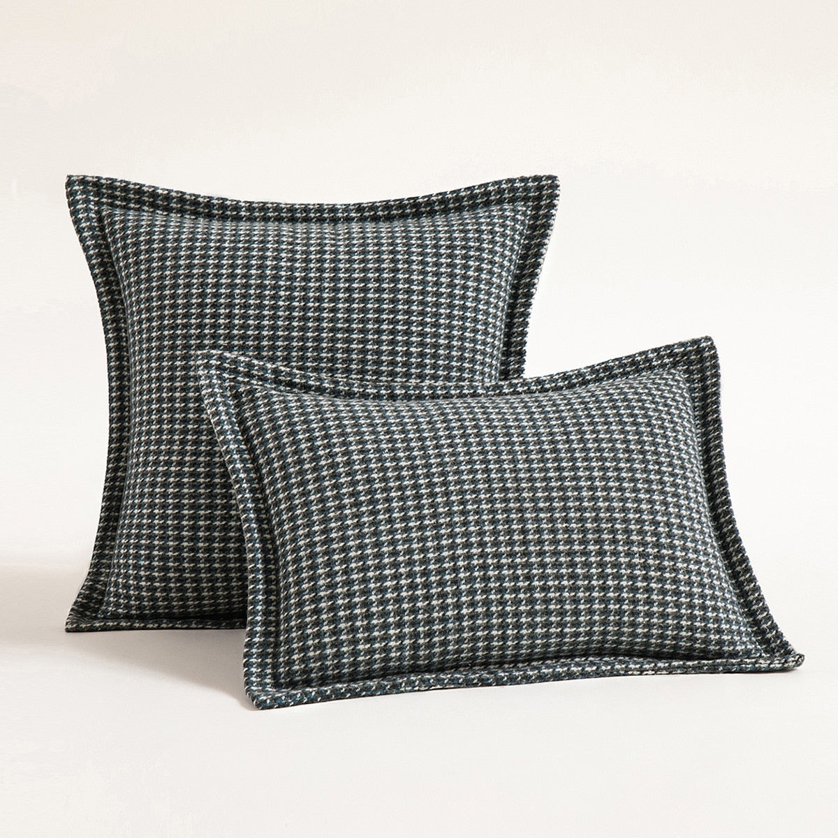 Carvallo – Klassisk Houndstooth Kuddöverdrag med Tidlös Elegans