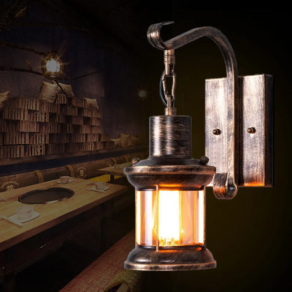 TimelessGlow – Antik Vägglampa för Loft &amp; Inredning