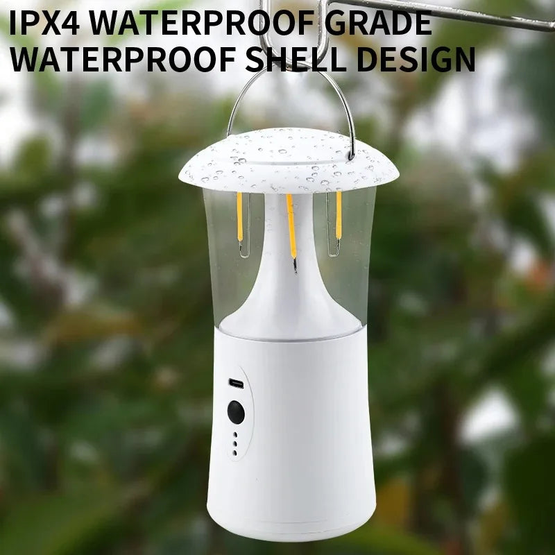 Carvallo LUMOVIA Pro | 3 Ljuslägen | 1200mAh Batteri | IPX4 Vattentålig | Bärbar