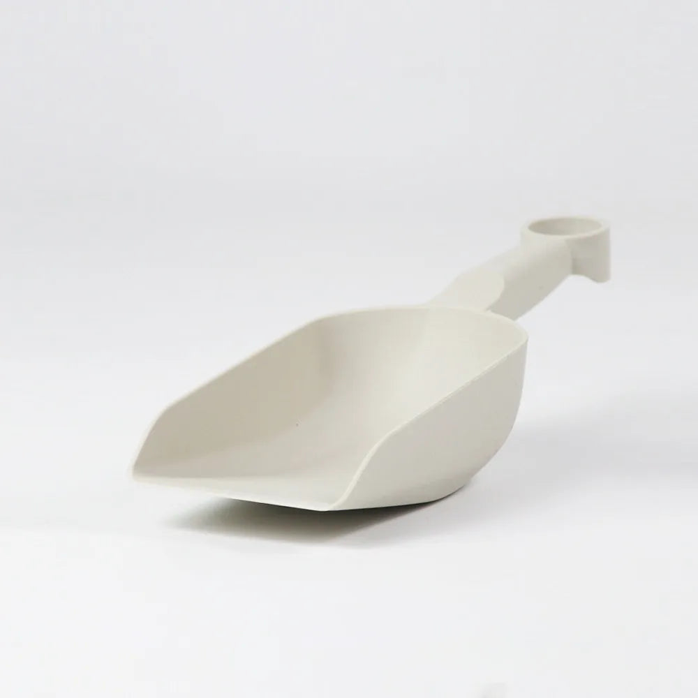 Carvallo SoilScoop trädgårdsskovel i plast | Ergonomiskt handtag & förstärkt skovelområde | Platsbesparande & lätt | För jord, sand & gödsel