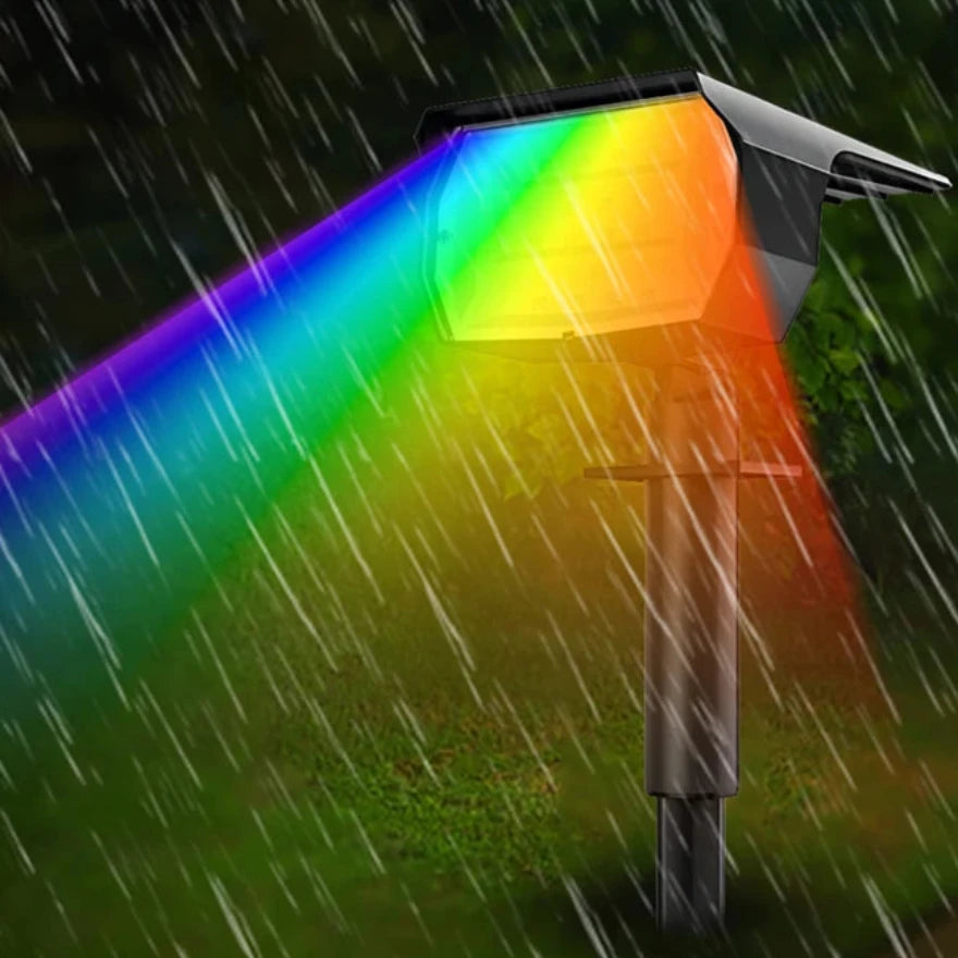 Carvallo - 20 LED RGB solspots med 2-i-1 mångsidig utomhusbelysning