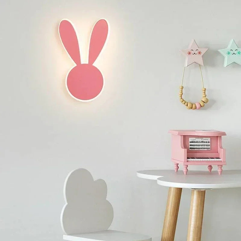 PinkRabbit - Barnrum Vägglampa LED Dekorativ Belysning