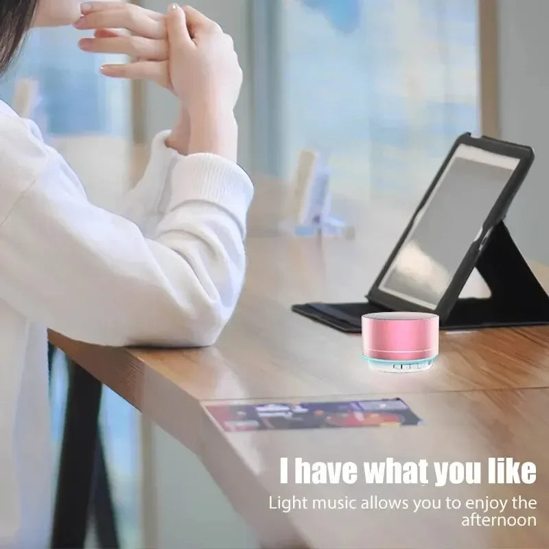 Carvallo Mini Bluetooth-högtalare | HiFi ljudkvalitet | TF & USB-stöd | Bärbar & kompakt