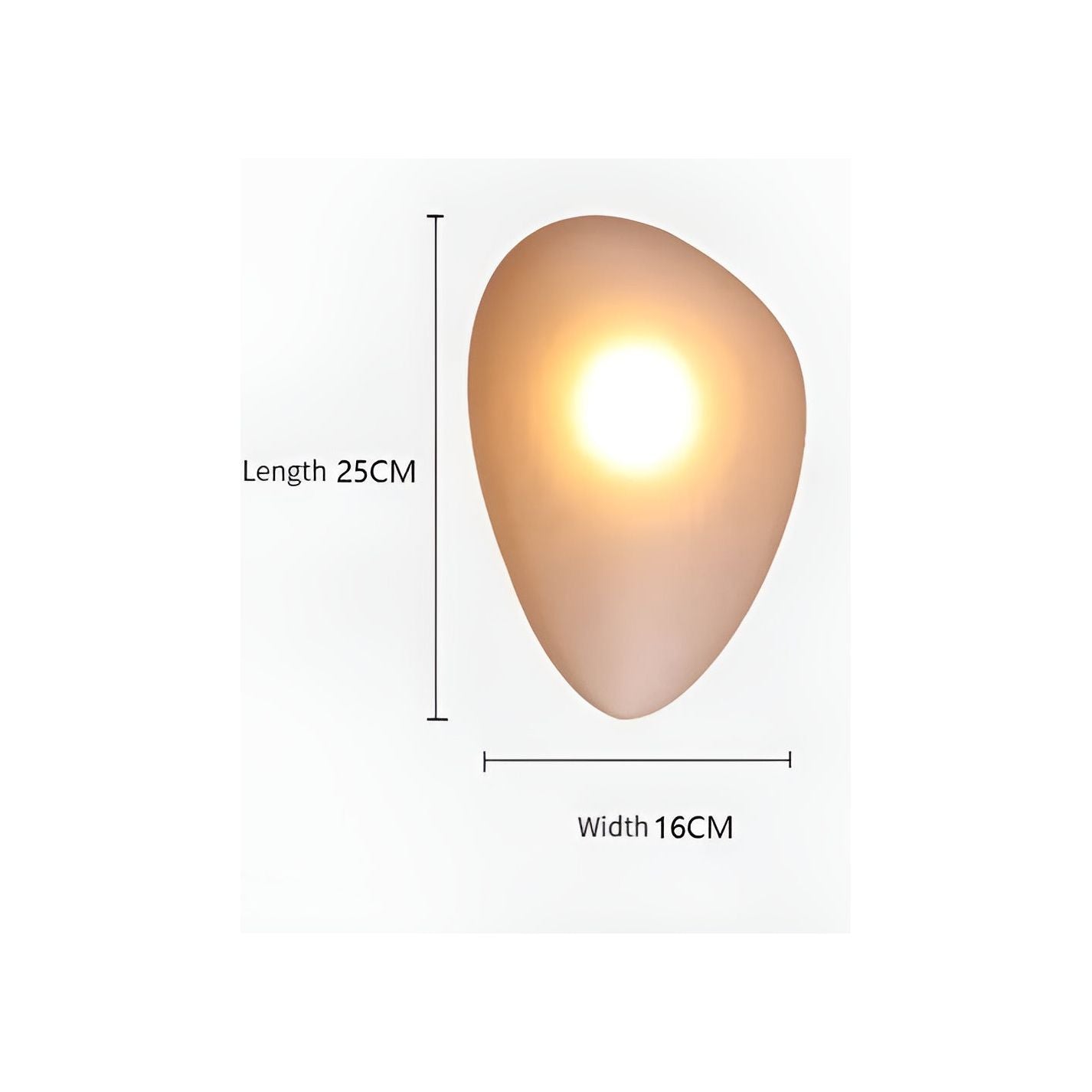 AuroraGlass Light - Nordisk glasfönster vägglampa