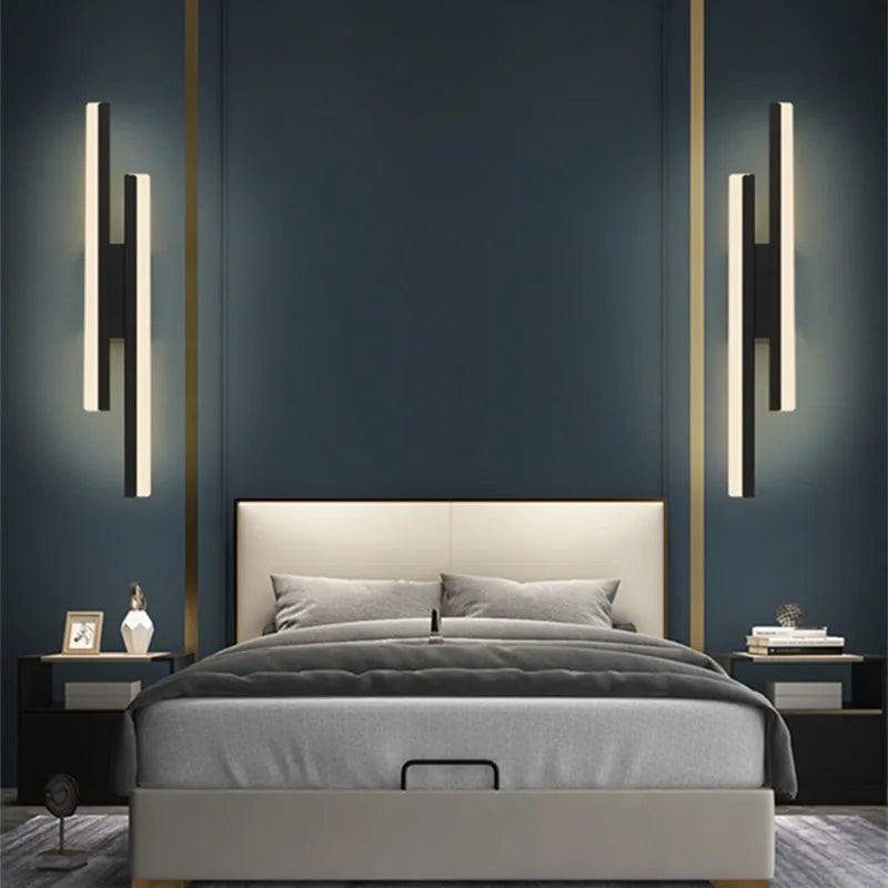 LumiGlow LED Vägglampa – Elegant Minimalistisk Belysning för Moderna Interiörer