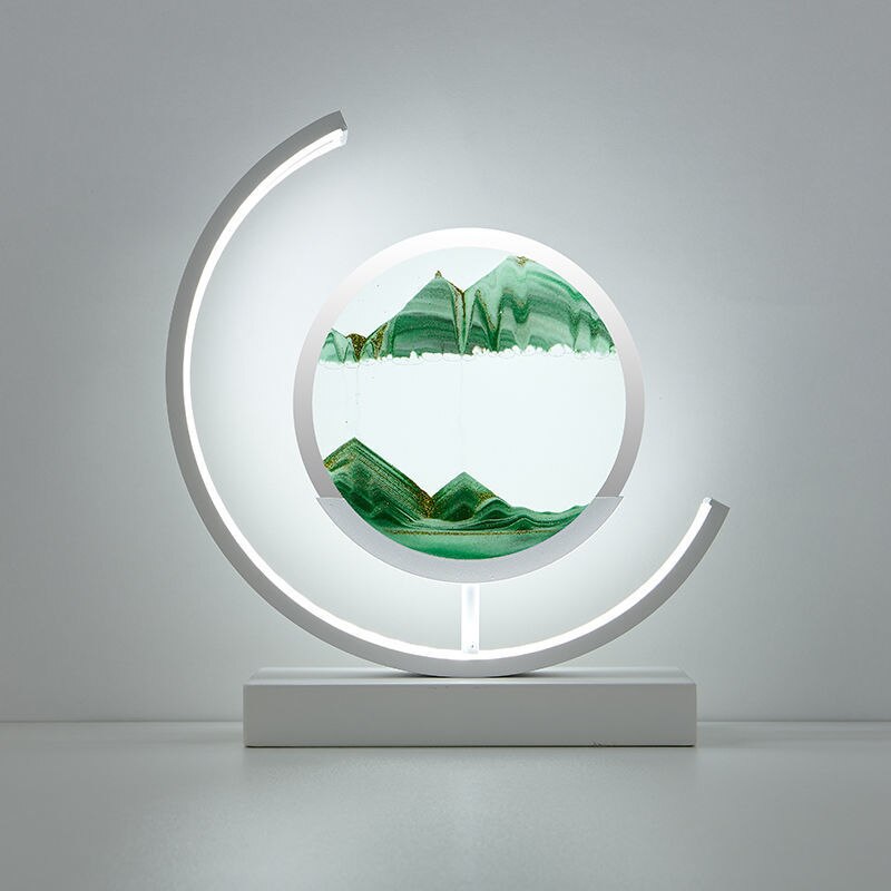 DuneGlow | Sandtimer Bordslampa