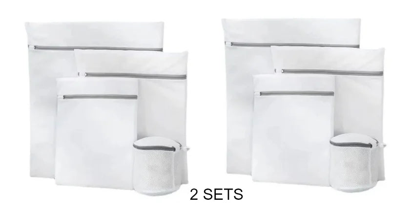 Carvallo-Set CareMesh Deluxe | Fin tvättpåse med dragkedja | Skydd för BH:ar, underkläder & fin tvätt