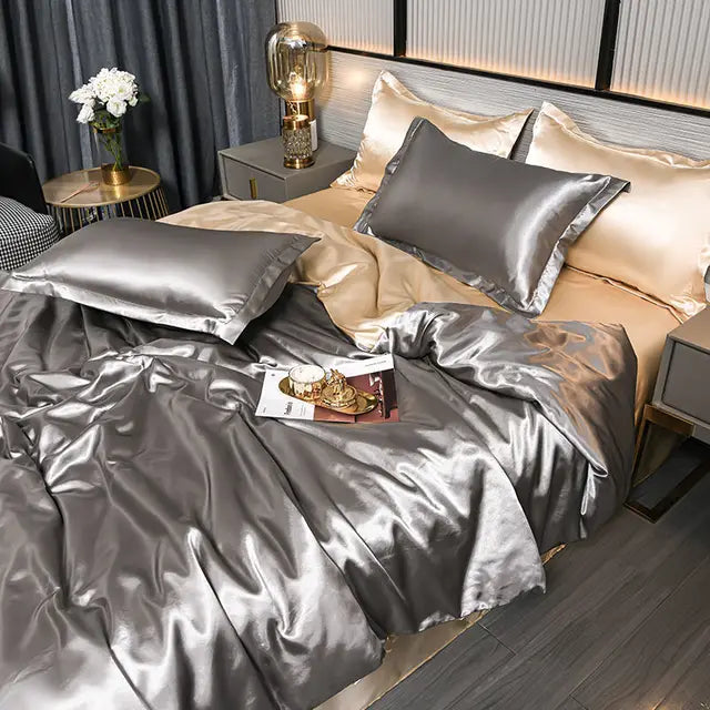 Luxe Siden Sängkläder