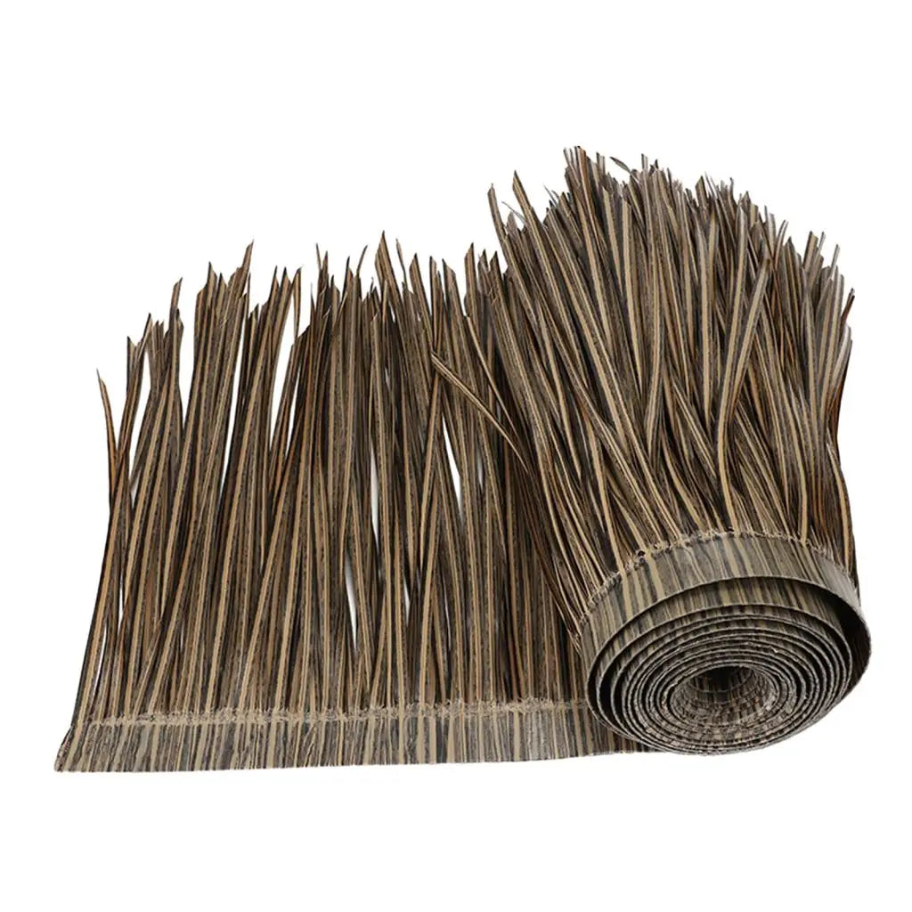 Carvallo Kunstig Palm Tak | UV-bestendig & værfast | 100×50 cm | Til DIY-tak, solskjermer, Tiki-barer & hagehus