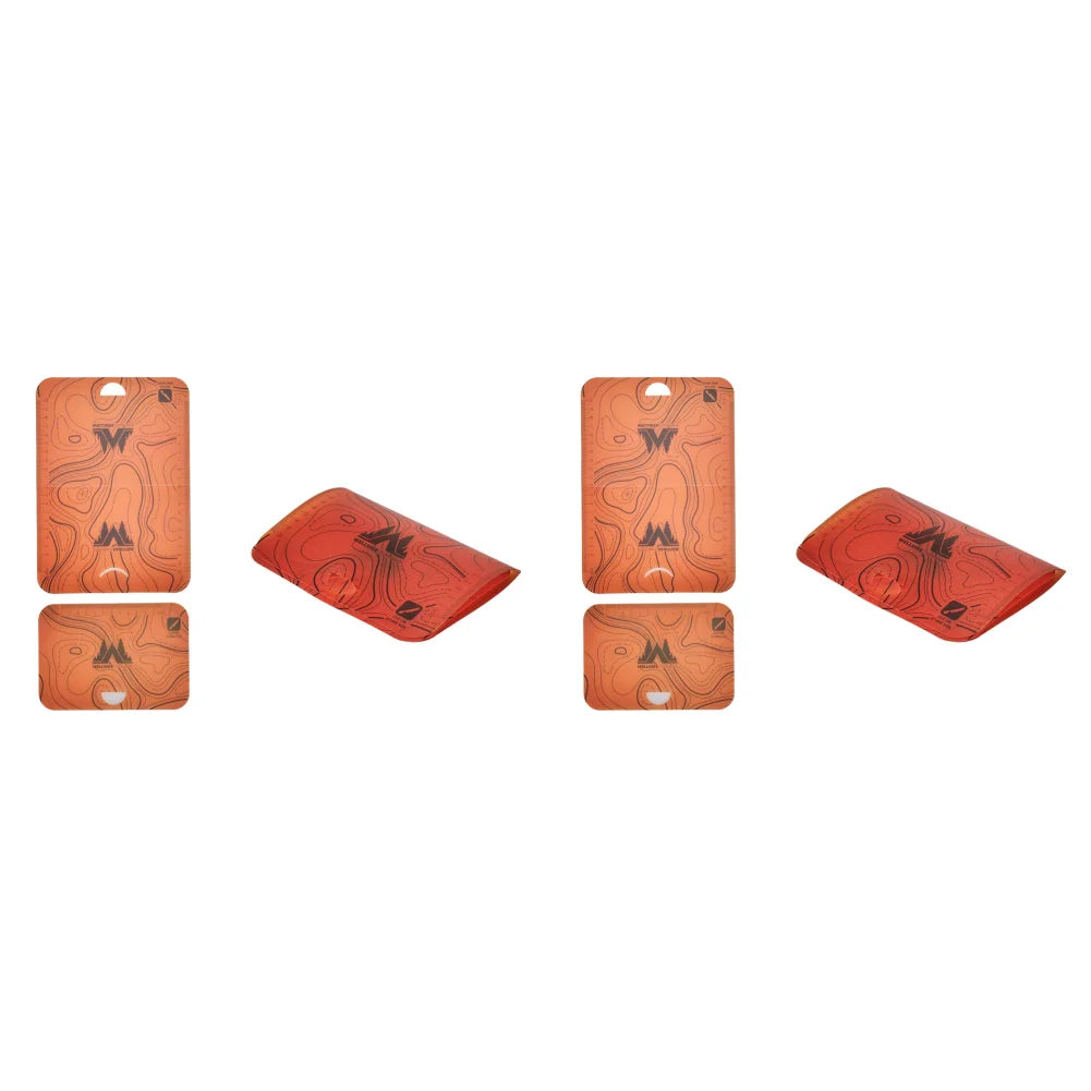 Carvallo Fällbart Utomhus-Service | Ultralätt & Återanvändbar | Livsmedelsäker & Platsbesparande | För Camping, Vandringsleder & Picknick