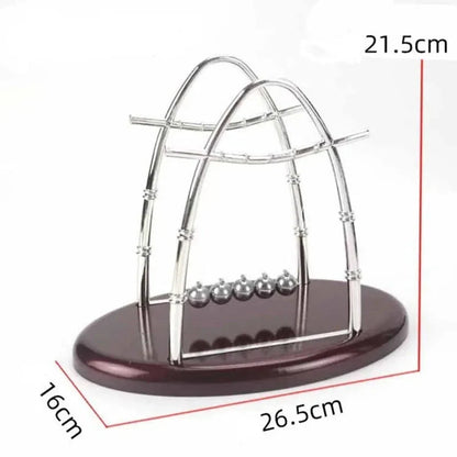 NewtonGlide - Stilig Pendelklot med Evig Rörelse och Fängslande Design