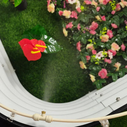 Mistingsystem för terrass och trädgård – Külande sprayset för solskydd och paviljong