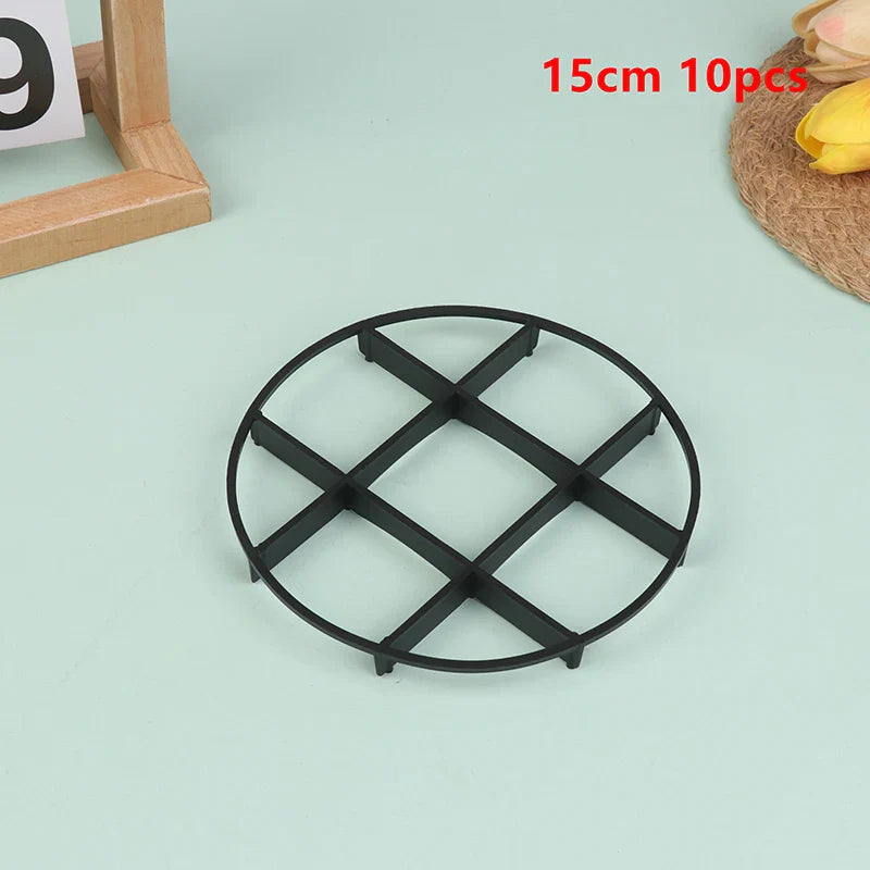 Carvallo Växtkruka underlägg | 10-pack Ventilationskuddar | Skyddar golv & rötter | Robust & Återanvändbar