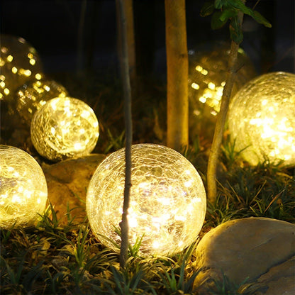 GardenGlimmer Light - Utomhus Vattentät Solar-LED Trädgårdslampa