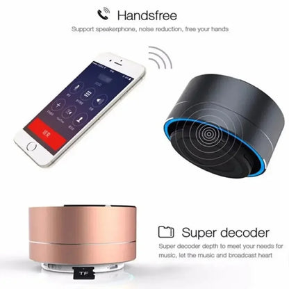 Carvallo Mini Bluetooth-högtalare | HiFi ljudkvalitet | TF &amp; USB-stöd | Bärbar &amp; kompakt