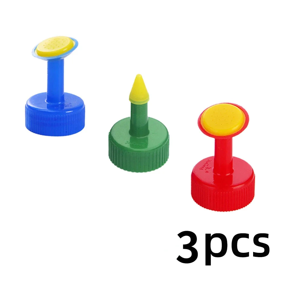 Carvallo växt-vattningsfäste 3-pack | För PET-flaskor | Mini-vattenspruta för inomhus- & trädgårdsväxter