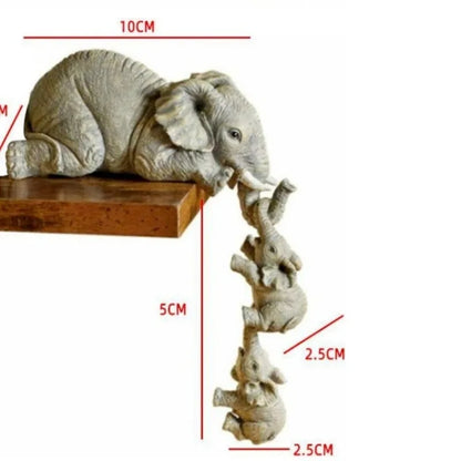 Söt Elefant Figur - Charmig Hem Dekoration