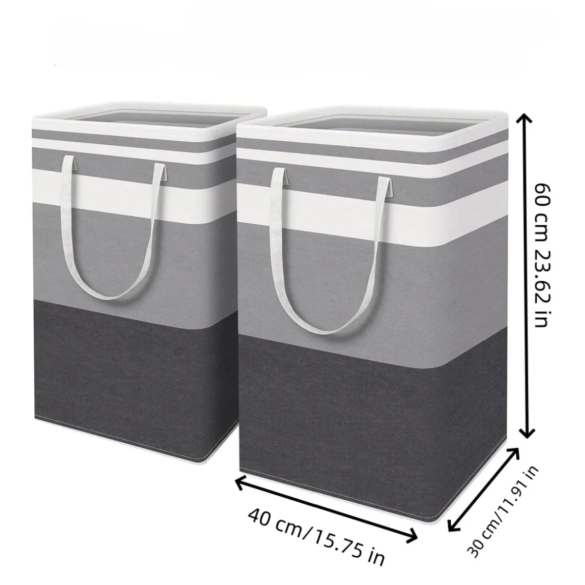 Bärbar tvättkorg – Vattentät och bärbar | Idealisk för sovrum och tvättstugor