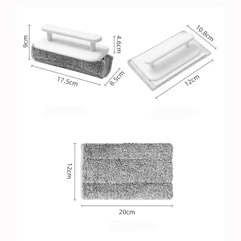 Carvallo | Rengöringsmedel för fönster & skjutdörrar | Grundlig & Handig | För svåråtkomliga hörn