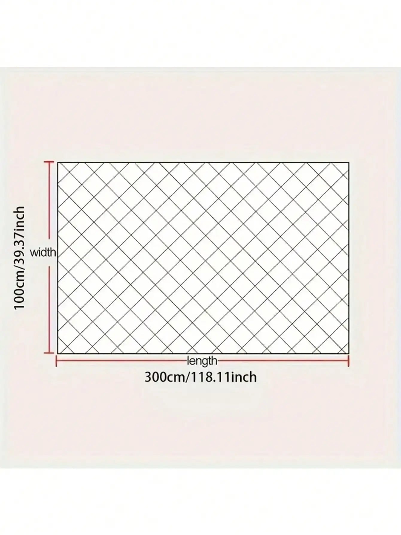 Carvallo Ranknetz Färggart Klatternät för Växter | Robust Trädgårdsnät för Ärtor & Bönor | Dekor- & Klätterhjälp | Väderbeständig