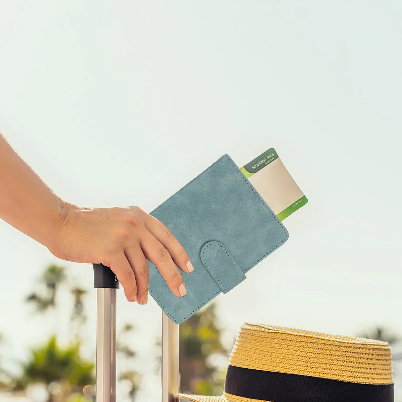 Carvallo Travello | RFID-skydd | Äkta läderlook | För damer & herrar