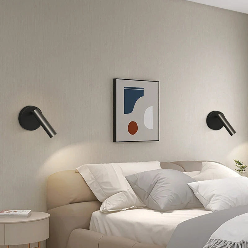 FlexiLicht - LED Vägglampa Lättläsningslampa för Sovrum, Hotell och Nattbruk