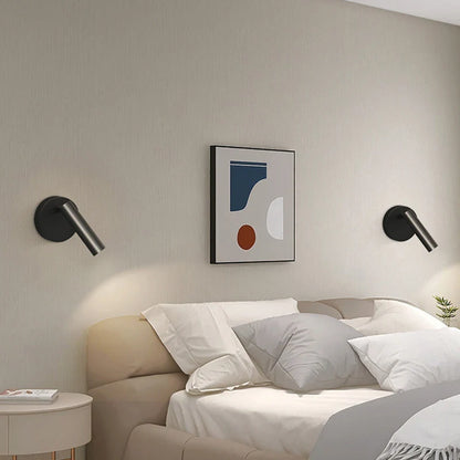 FlexiLicht - LED Vägglampa Lättläsningslampa för Sovrum, Hotell och Nattbruk
