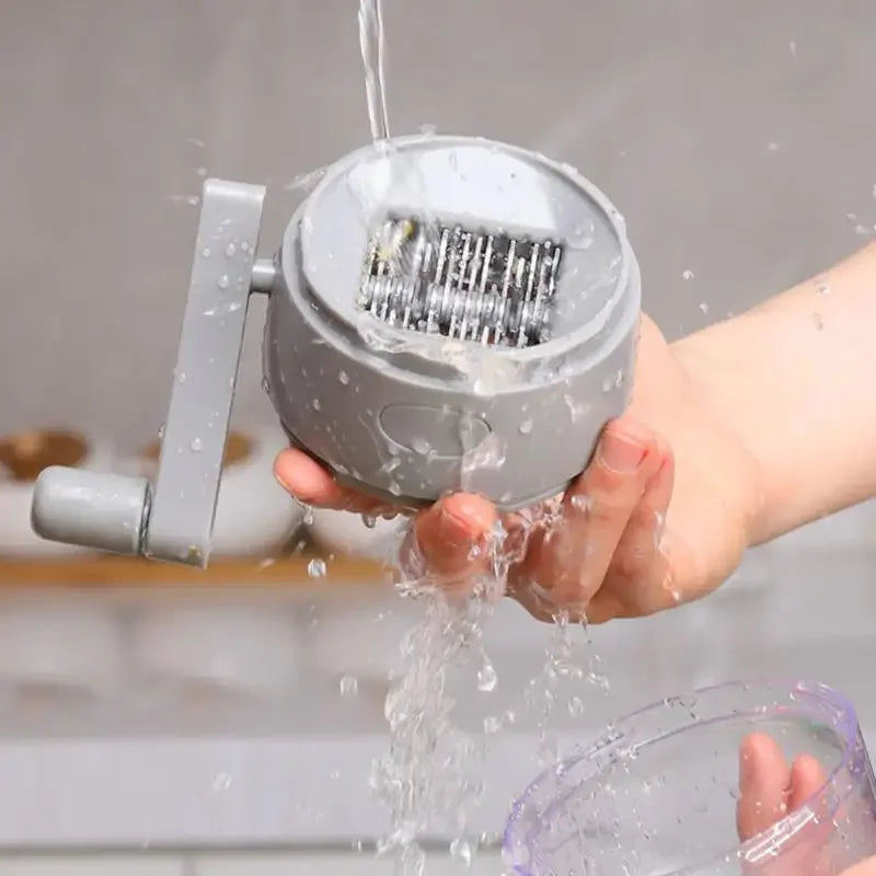 Carvallo Manuell nötterkvarn | Rostfria blad | För nötter & torkad frukt | Kökshackare manuell