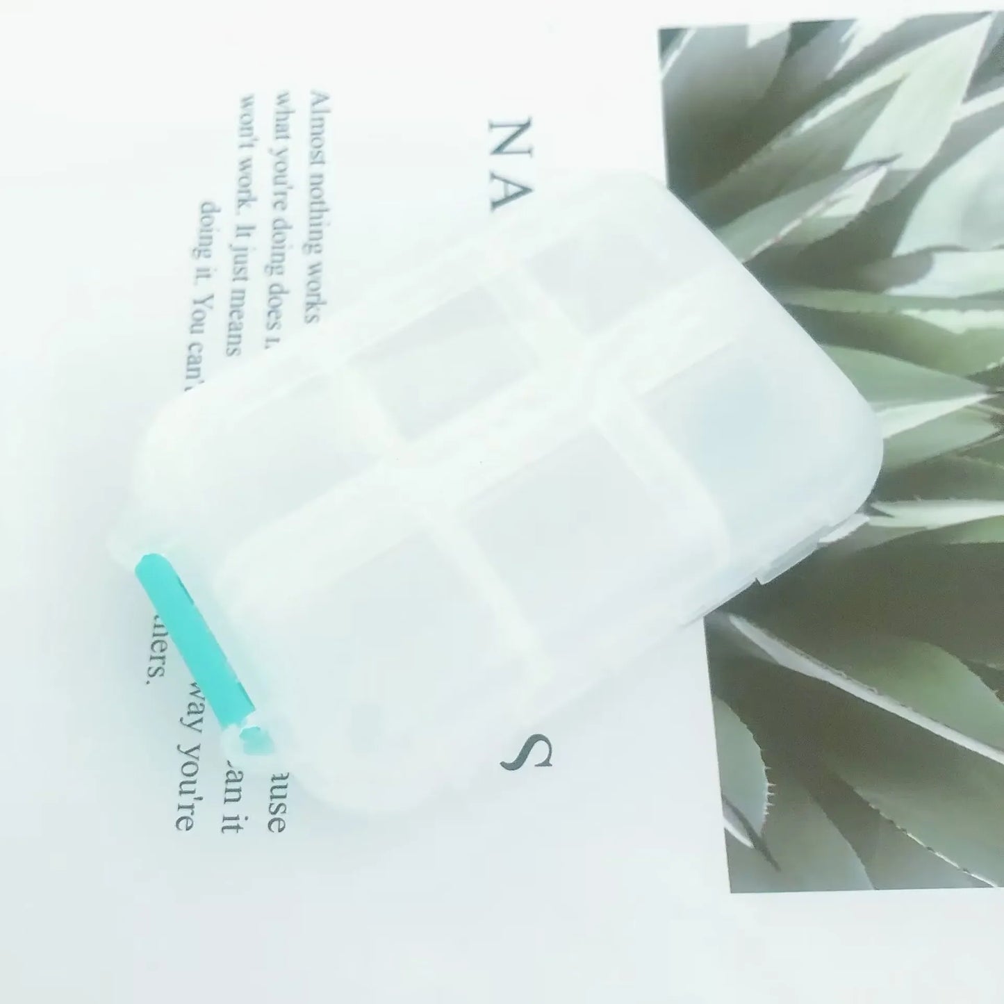 Carvallo Resepill Box | Fuktighetsskyddad & Kompakt | 4–12 Fack | För Vitaminer & Läkemedel på språng