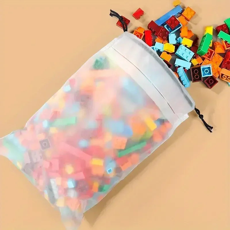 Carvallo Skopåse Set | Vattentät & Transparent | 10-pack | Platsbesparande & Mångsidig