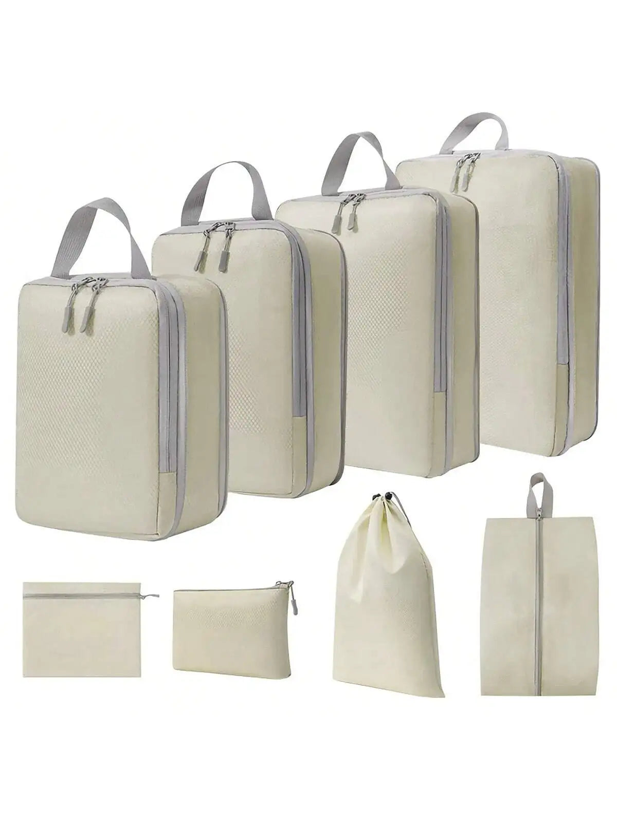 Carvallo-förvaringsväska PackEase | Kompakt & Mångsidig | För Kläder, Skor & Kosmetik | Platsbesparande & Robust