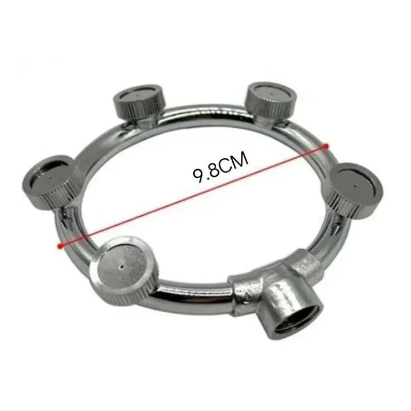 Carvallo Pro | 3/4/5-fach M14 spruthuvud | Högtryck nebulisator | Fin dimma för trädgård & växthus